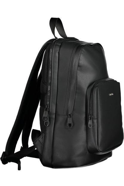 CALVIN KLEIN BLACK MAN BACKPACK-2
