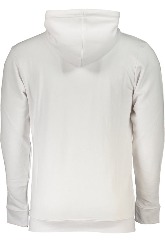 CAVALLI CLASS MEN'S WHITE ZIPLESS SWEATSHIRT-1