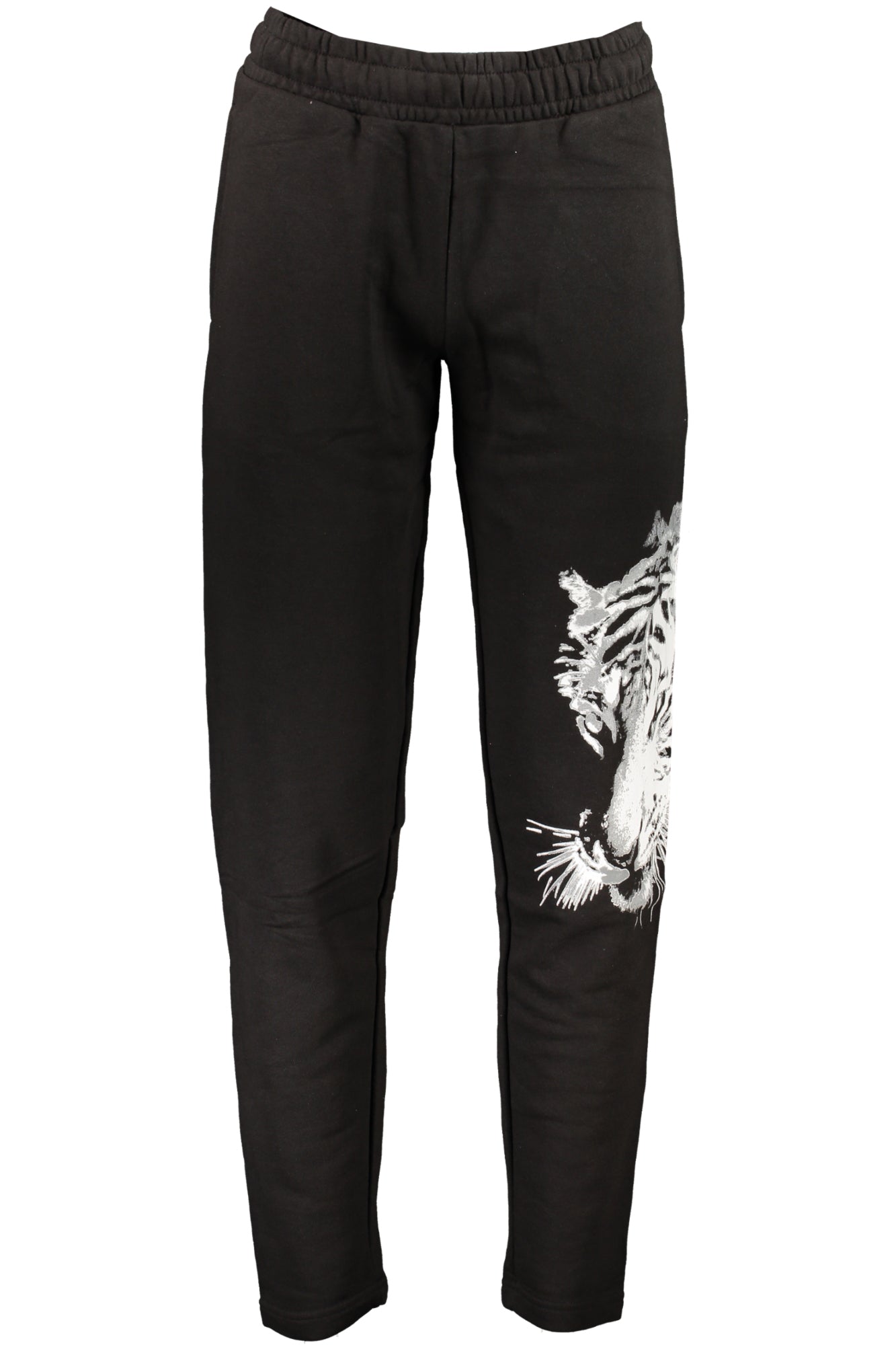 CAVALLI CLASS MEN'S BLACK PANTS-0