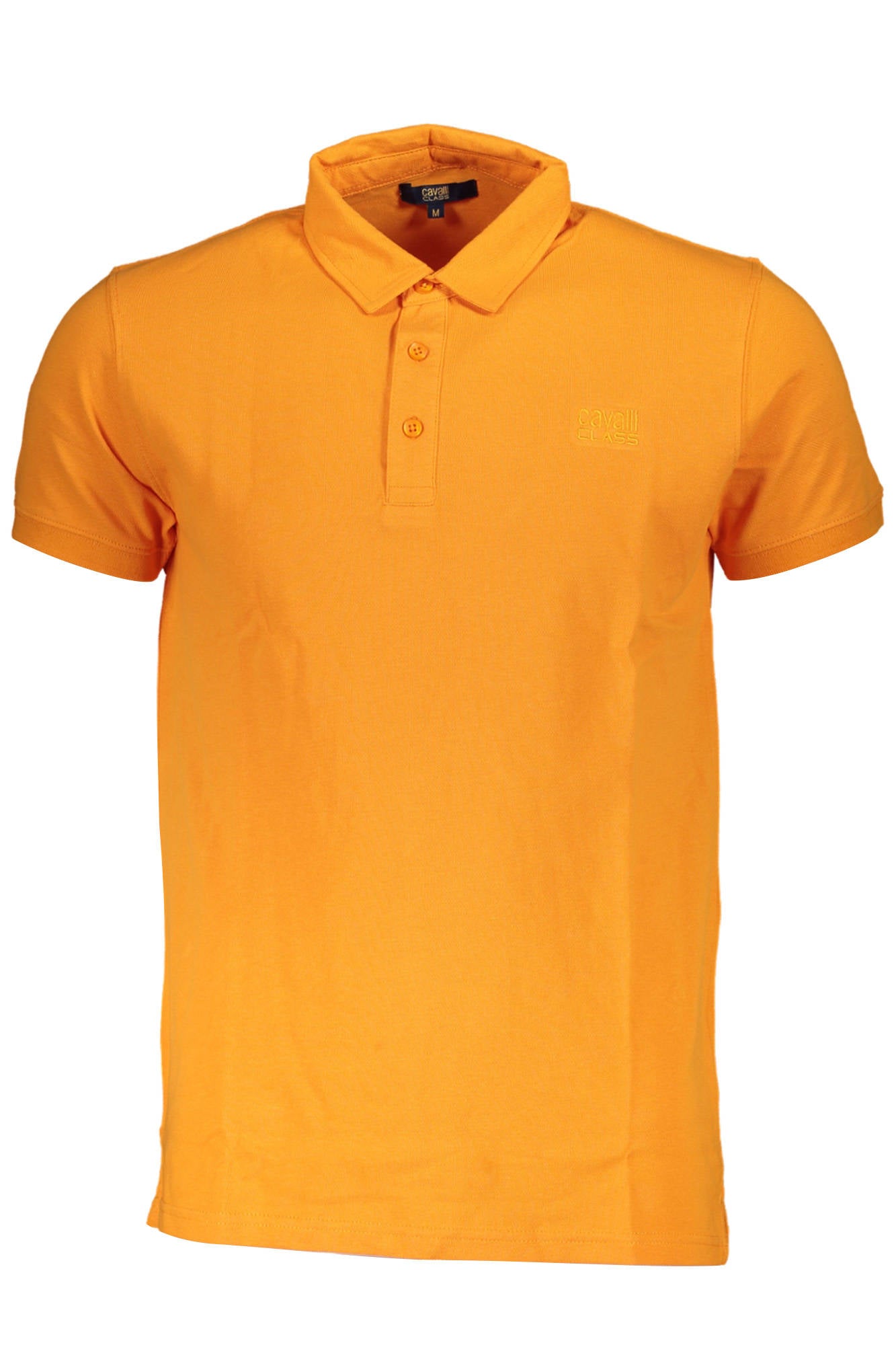 CAVALLI CLASS POLO SHORT SLEEVES MEN ORANGE-0