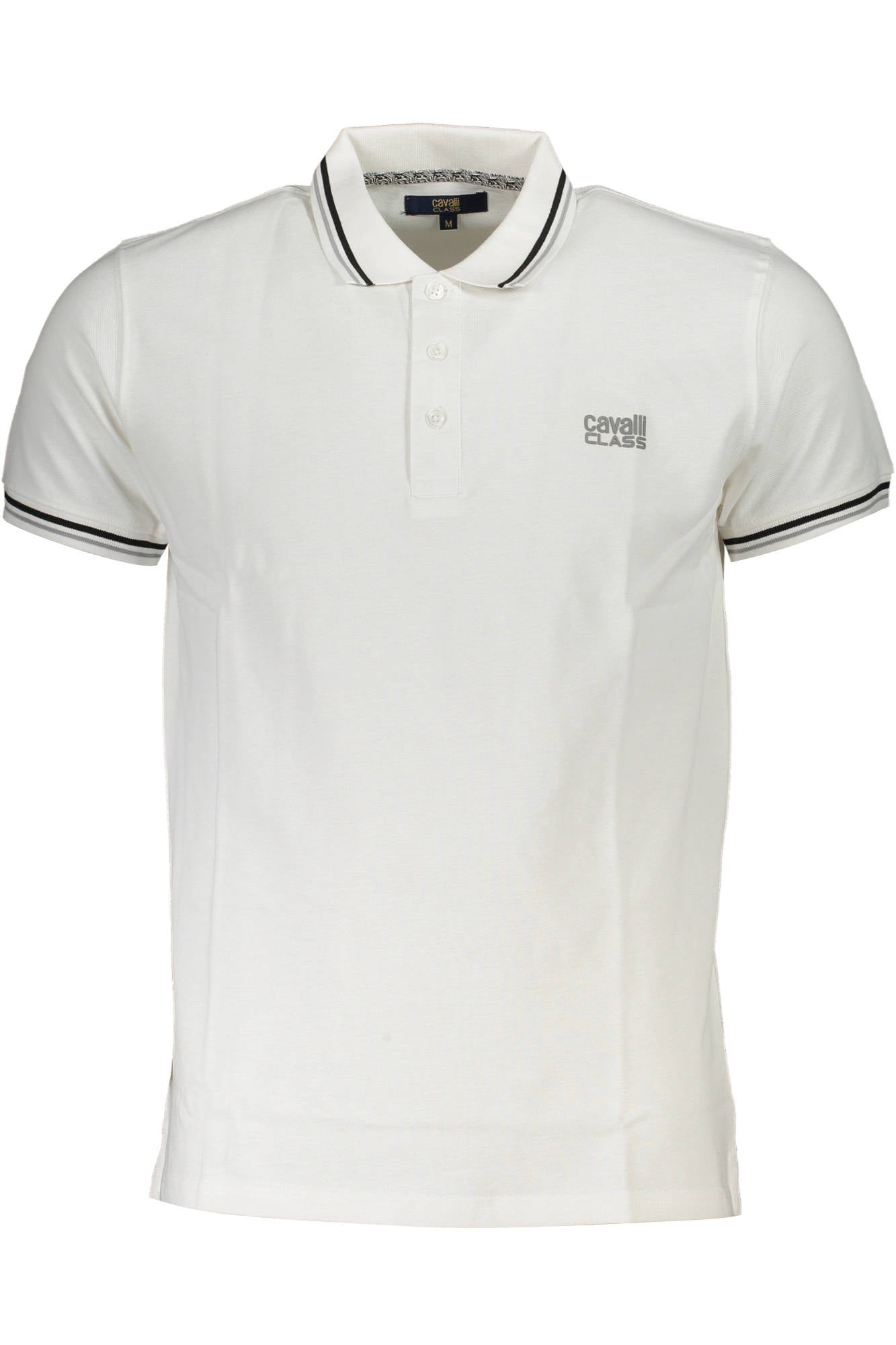 CAVALLI CLASS POLO SHORT SLEEVES MEN WHITE-0