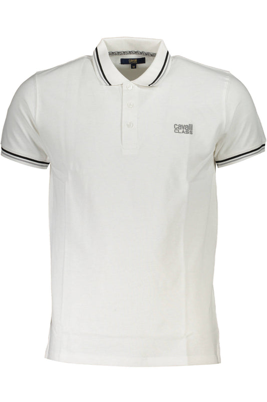 CAVALLI CLASS POLO SHORT SLEEVES MEN WHITE-0