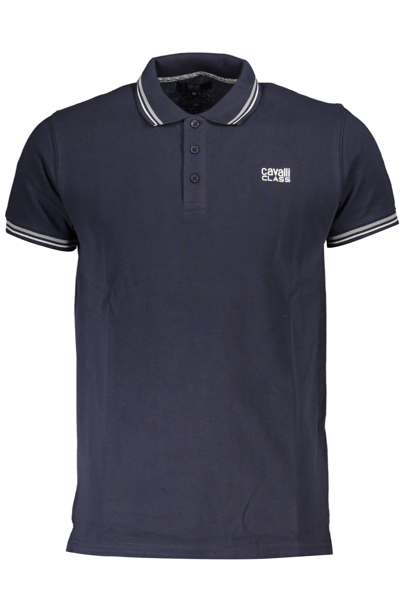 CAVALLI CLASS POLO SHORT SLEEVE MEN BLUE-0