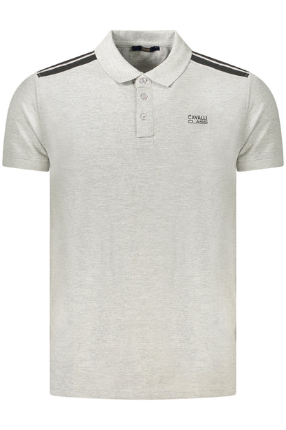 CAVALLI CLASS POLO SHORT SLEEVES MEN GREY-0