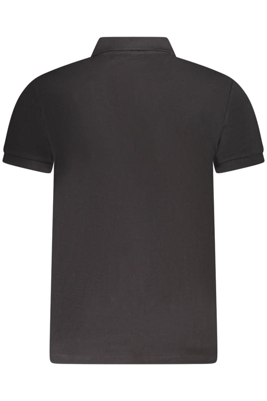 CAVALLI CLASS POLO SHORT SLEEVE MEN BLACK-1