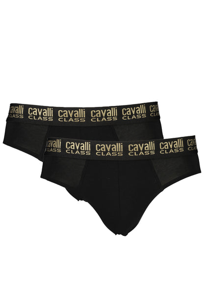 CAVALLI CLASS SLIP MEN BLACK-0