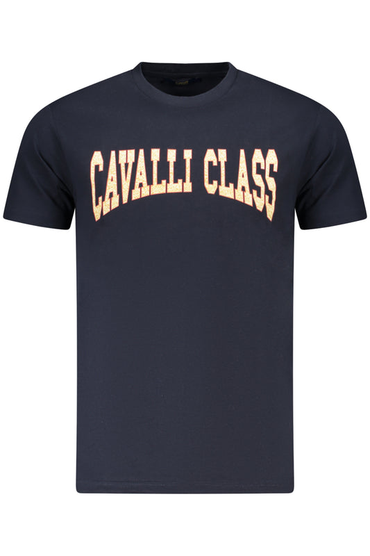 CAVALLI CLASS SHORT SLEEVE T-SHIRT MEN BLUE-0