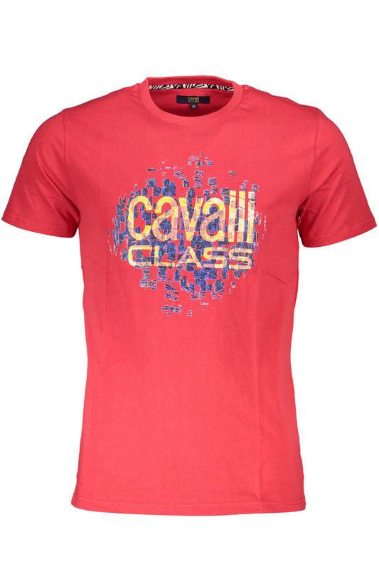 CAVALLI CLASS SHORT SLEEVE T-SHIRT MEN RED-0