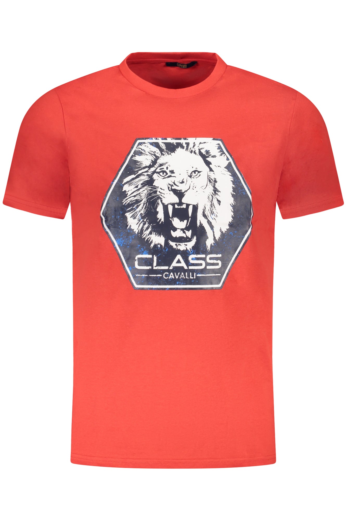 CAVALLI CLASS SHORT SLEEVE T-SHIRT MEN RED-0