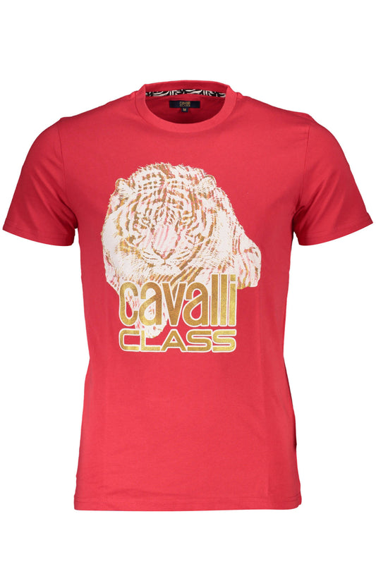 CAVALLI CLASS SHORT SLEEVE T-SHIRT MEN RED-0