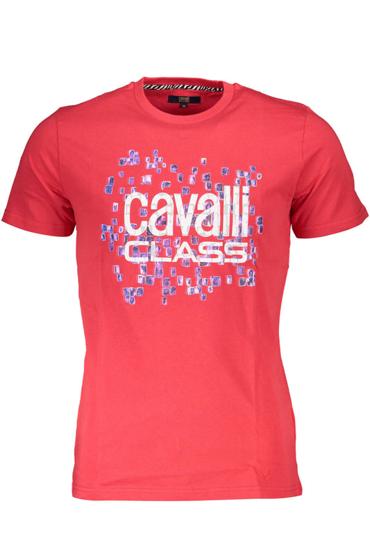 CAVALLI CLASS SHORT SLEEVE T-SHIRT MEN RED-0
