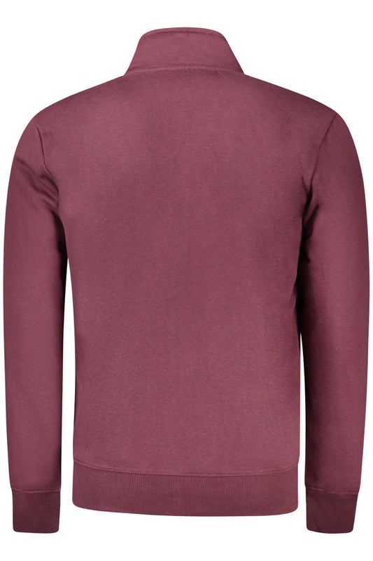COVERI MOVING RED MEN'S ZIP-UP SWEATSHIRT-1
