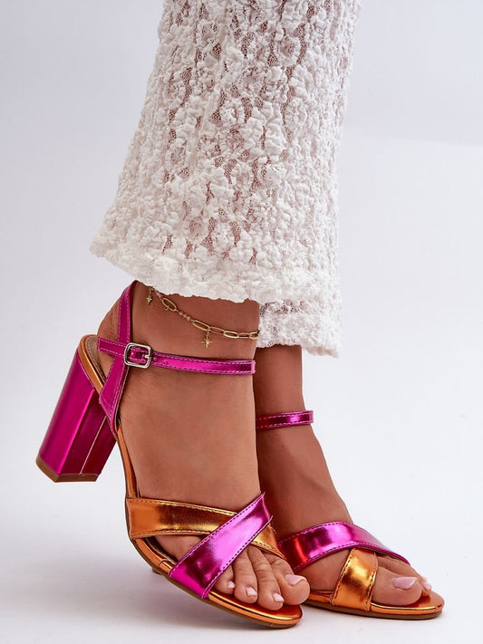Heel sandals model 198680 Step in style-0