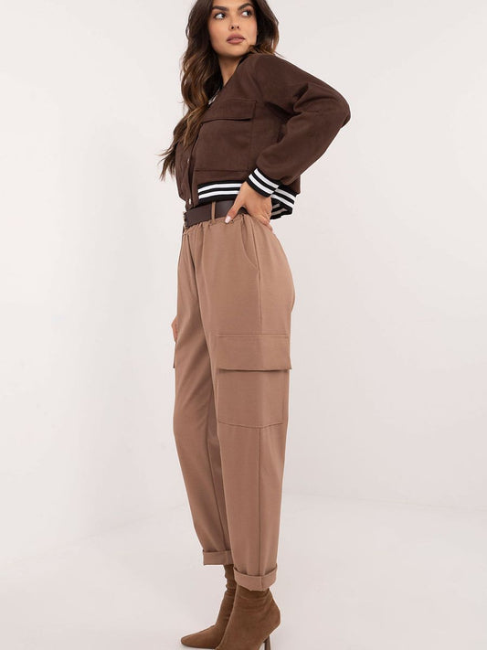 Women trousers model 202304 Och Bella-1