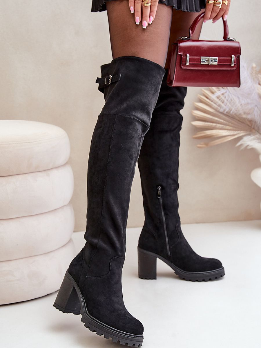 Heel boots model 203508 Step in style-0