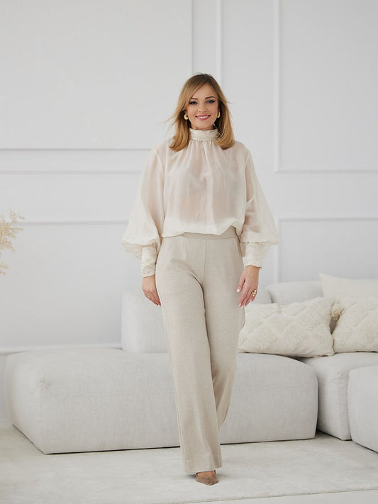 Women trousers model 213119 La Aurora-0
