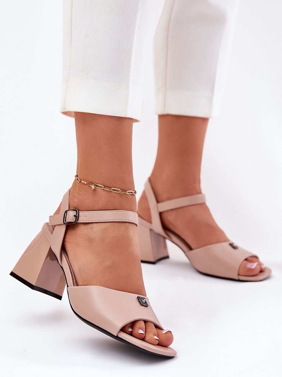 Heel sandals model 213185 Step in style-0
