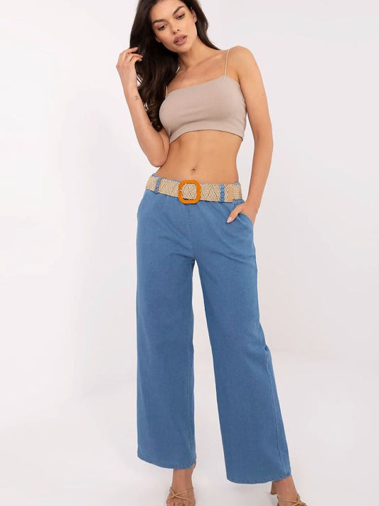 Women trousers model 213550 Italy Moda-0