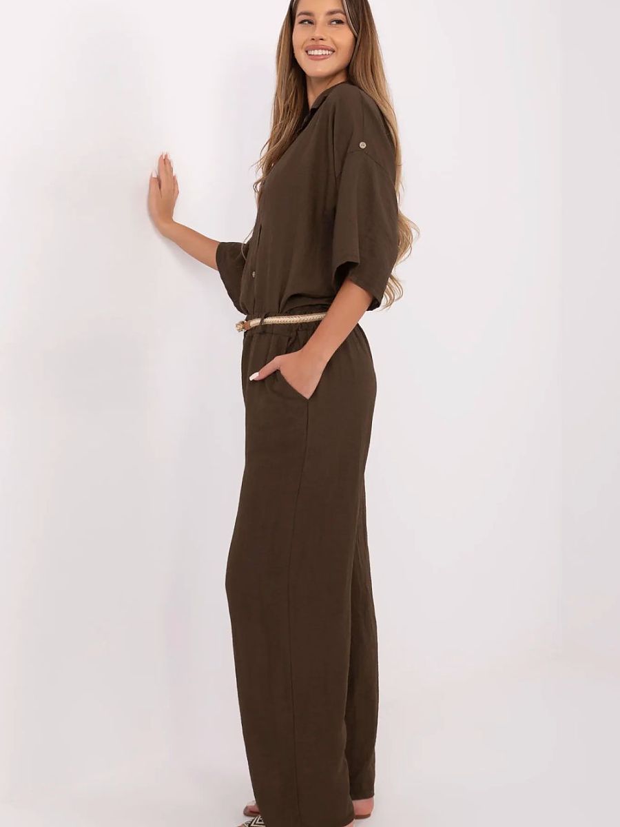 Women trousers model 214059 Italy Moda-1