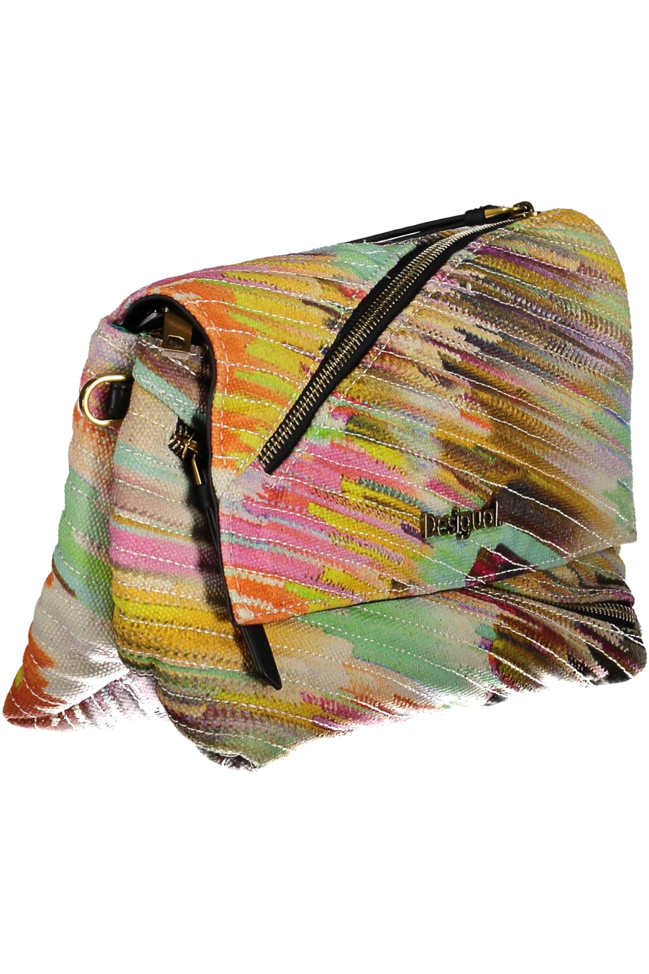 DESIGUAL YELLOW WOMEN'S BAG-2