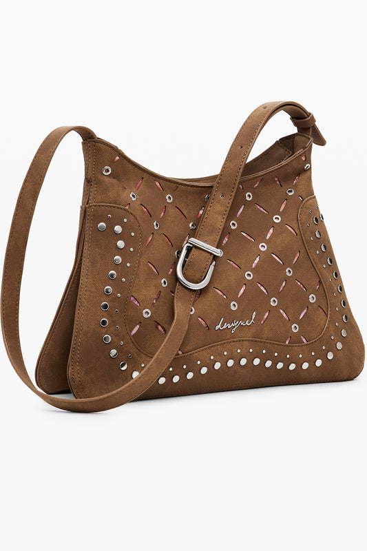 DESIGUAL WOMEN'S BROWN BAG-1