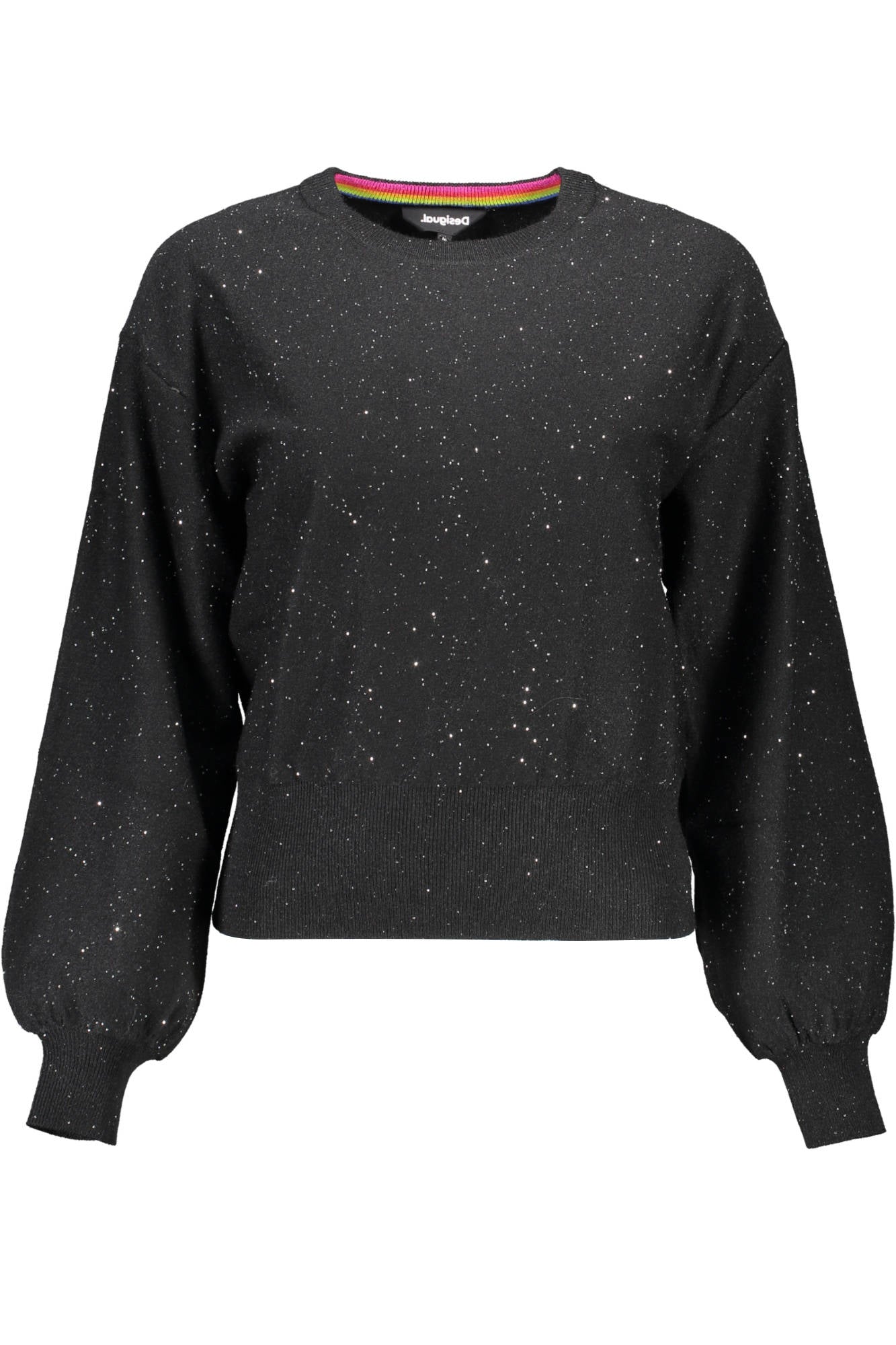 DESIGUAL SWEATER WOMAN BLACK-0