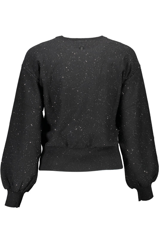 DESIGUAL SWEATER WOMAN BLACK-1