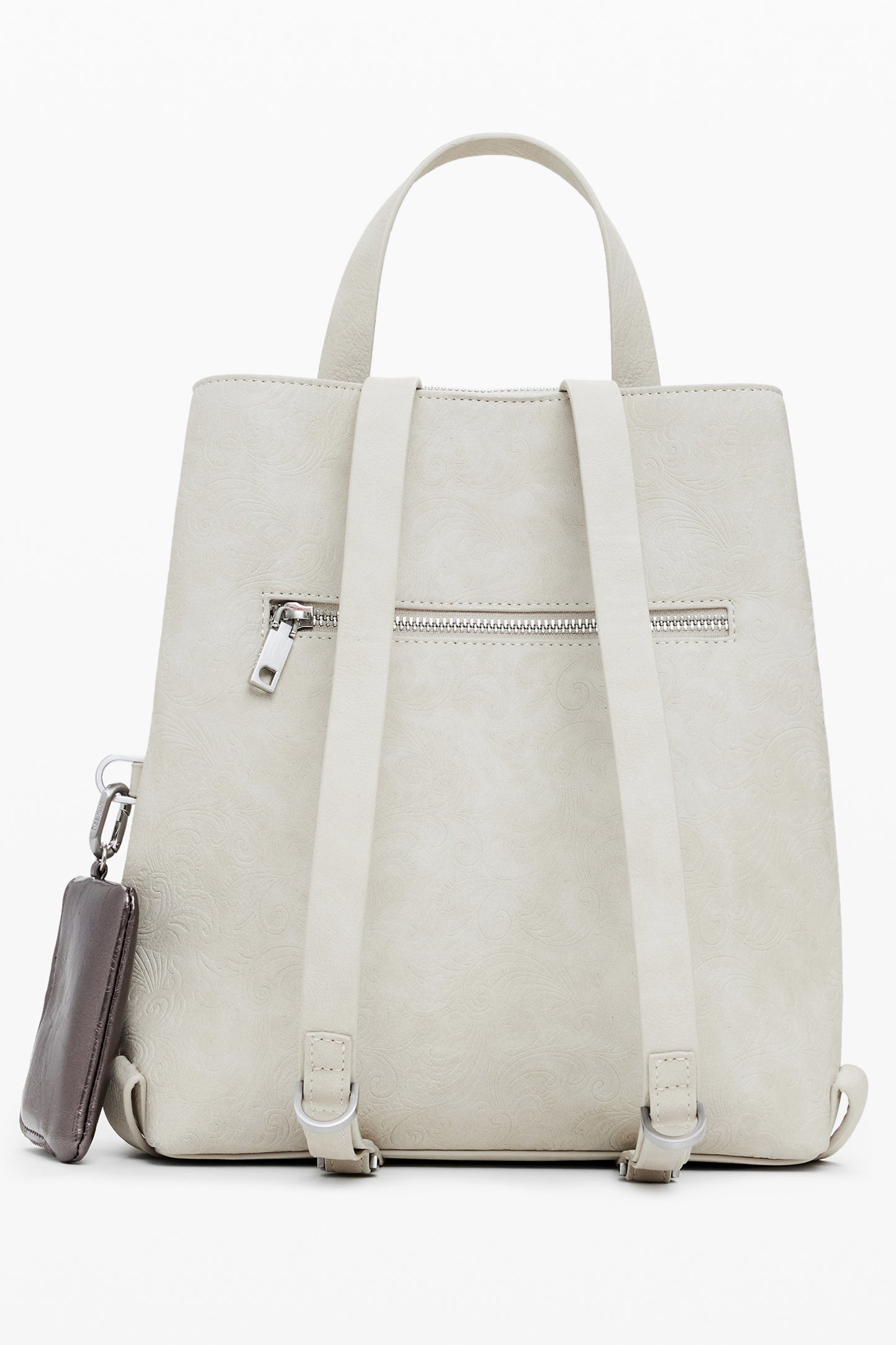 DESIGUAL WOMEN'S BEIGE BACKPACK-2