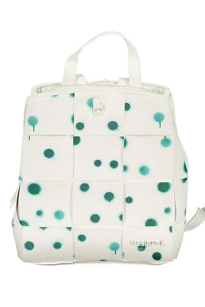 DESIGUAL WHITE WOMEN'S BACKPACK-0