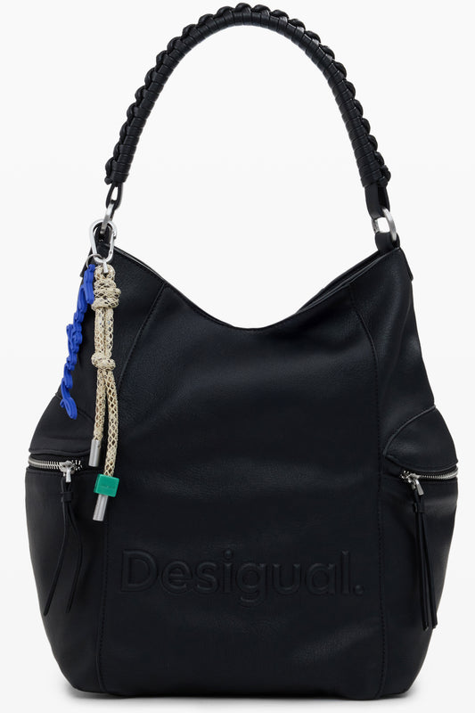 DESIGUAL WOMEN'S BLACK BACKPACK-0
