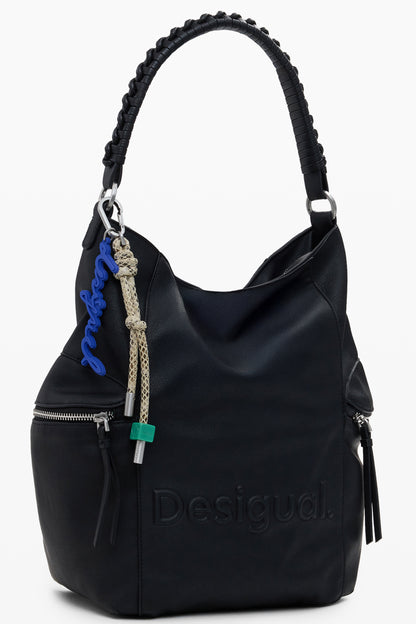 DESIGUAL WOMEN'S BLACK BACKPACK-1