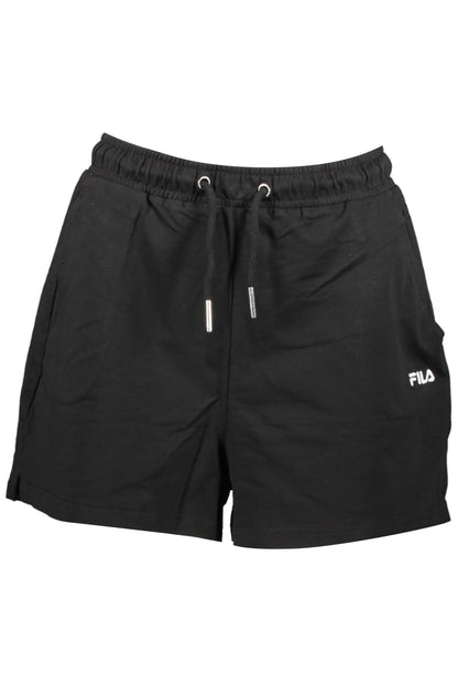 FILA BLACK WOMAN SHORT PANTS-0