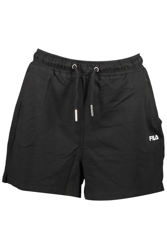 FILA BLACK WOMAN SHORT PANTS-0