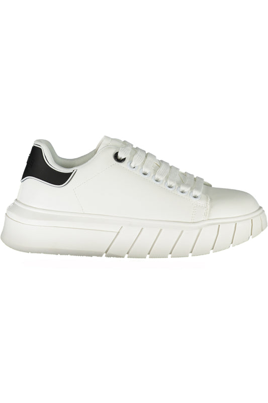 GAELLE PARIS WHITE WOMEN'S SPORTS SHOES-0