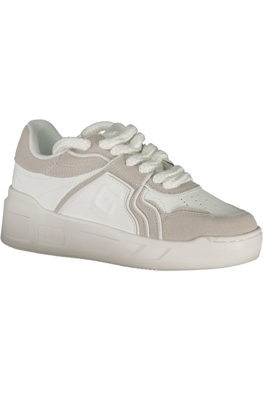 GAELLE PARIS WHITE WOMEN'S SPORTS SHOES-1