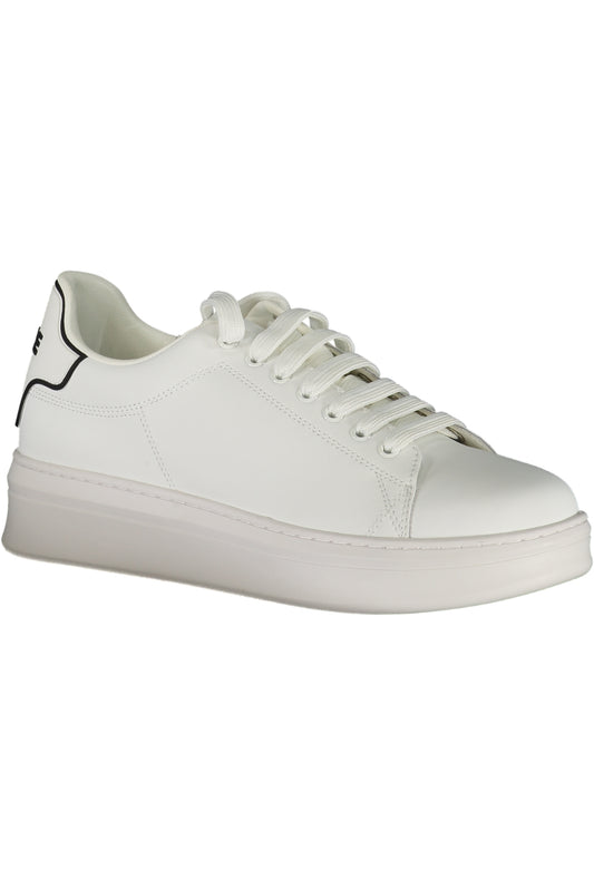GAELLE PARIS WHITE MEN'S SPORTS SHOES-1