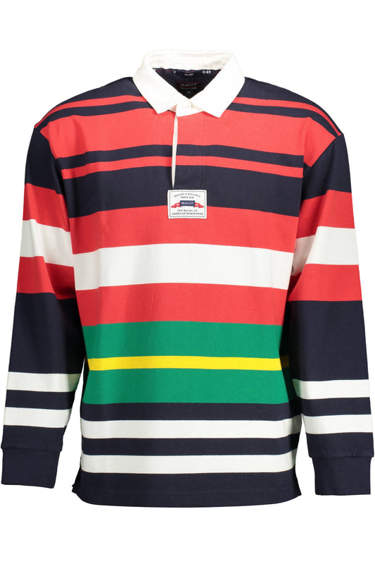 GANT LONG SLEEVE POLO MEN BLUE-0