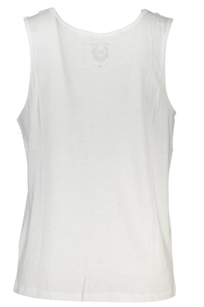 GIAN MARCO VENTURI MEN'S WHITE TANK TOP-1