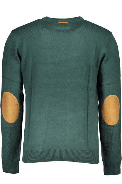 GIAN MARCO VENTURI MEN'S GREEN SWEATER-1