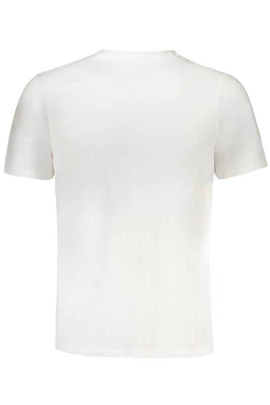 GIAN MARCO VENTURI MEN'S SHORT SLEEVED T-SHIRT WHITE-1