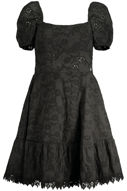 GUESS JEANS SHORT DRESS WOMEN BLACK-0