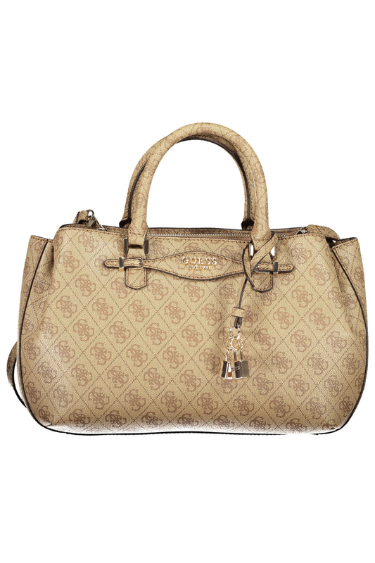 GUESS JEANS WOMEN'S BEIGE BAG-0