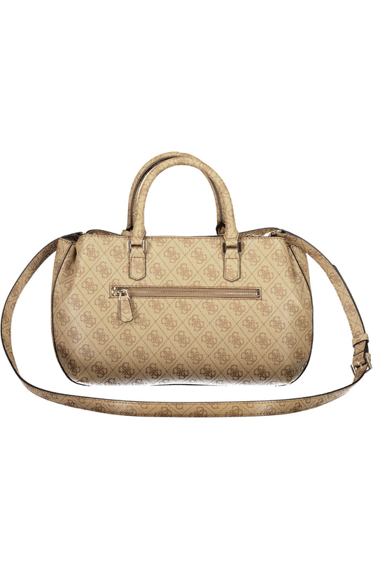 GUESS JEANS WOMEN'S BEIGE BAG-1