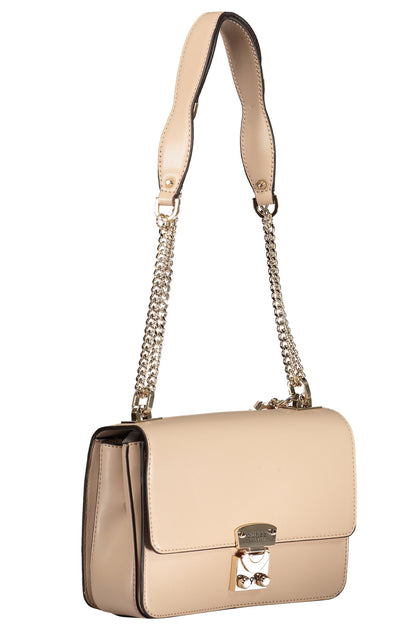GUESS JEANS BEIGE WOMEN'S BAG-2