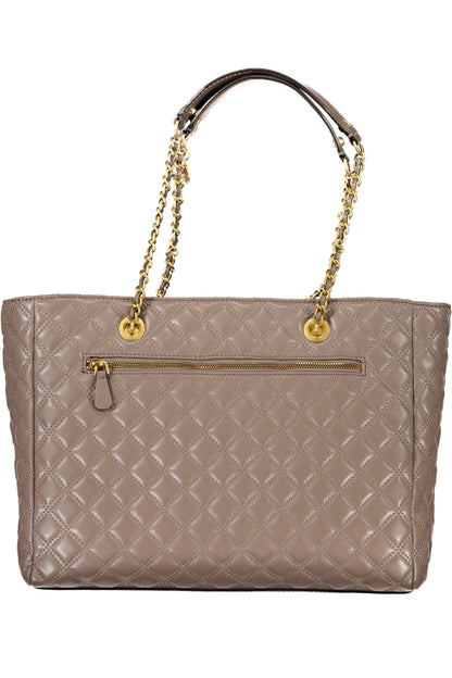 GUESS JEANS BEIGE WOMEN'S BAG-2