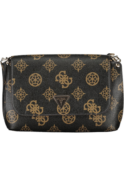 GUESS JEANS BROWN WOMEN'S BAG-0