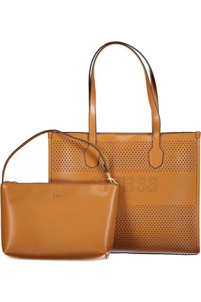 GUESS JEANS WOMEN'S BAG BROWN-2