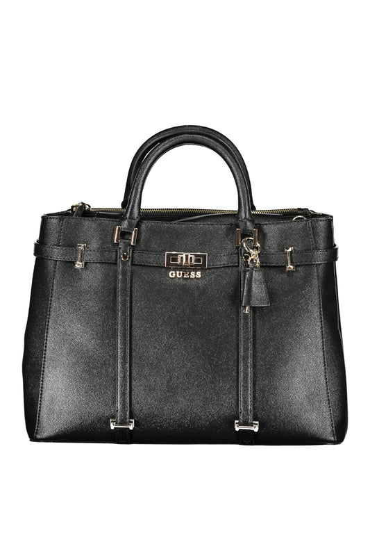 GUESS JEANS BLACK WOMEN'S BAG-0