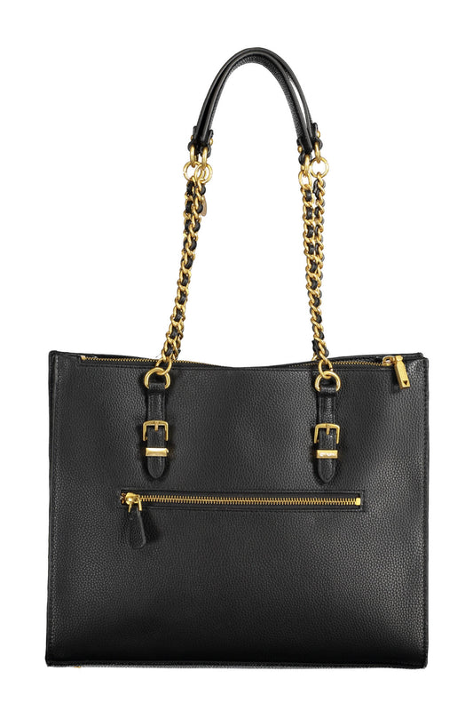 GUESS JEANS BLACK WOMEN'S BAG-1