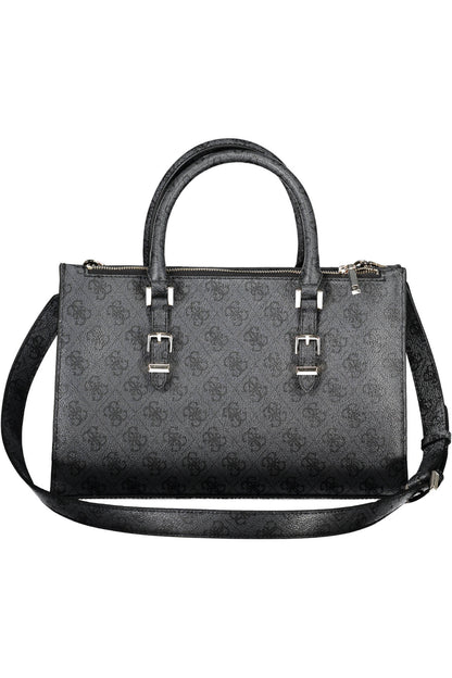 GUESS JEANS BLACK WOMEN'S BAG-1